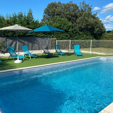 Lavande Avec Piscine Privee Classe 4 Etoiles Lagorce (Ardeche)